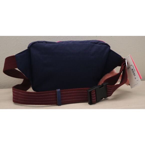 Kipling KIA2H4-4IJ Women's Navy Blue/Maroon Tarry Waist Belt Bag - Picture 2 of 12